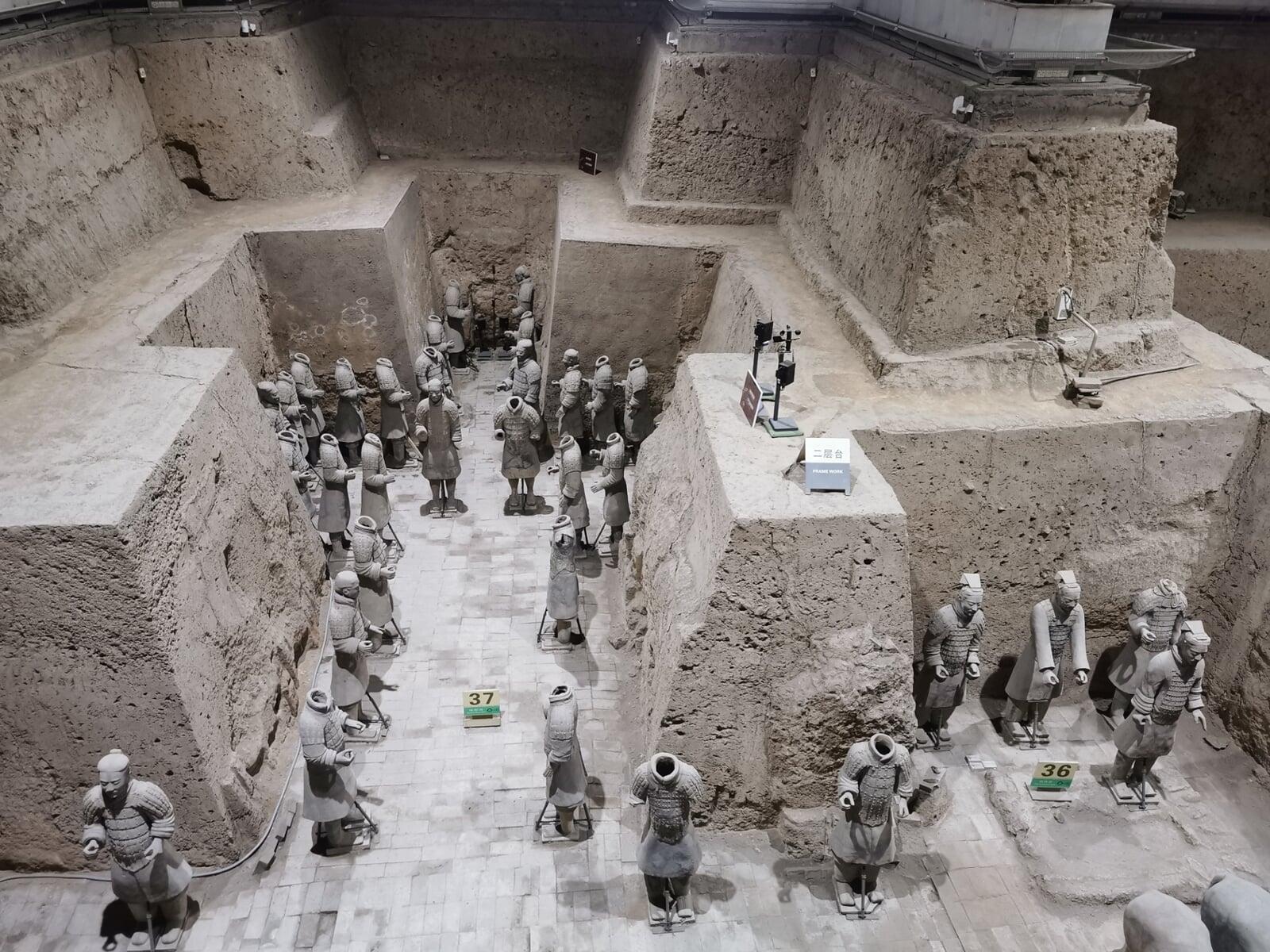 Terracotta Warriors Damaged: Man jumps into display of China’s Terracotta Army